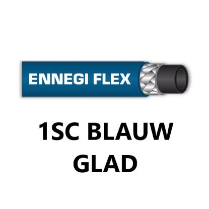 Afbeeldingen van Slang 1SC-10-280 Bar 150°C Blauw glad