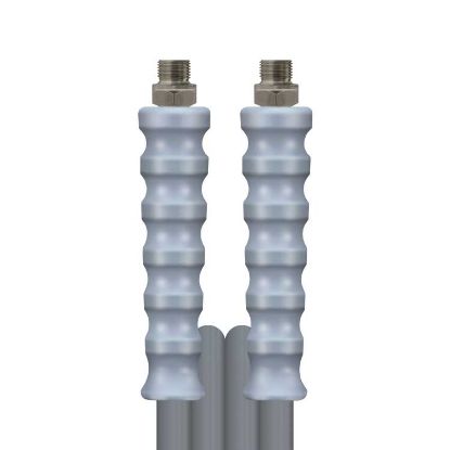 Afbeeldingen van Slang 1SN-08 GR 25 M.BUR 3/8" + GKS grij