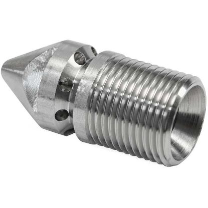 Afbeeldingen van Rioolnozzle RVS 3/8"BU 060 mit voorste g