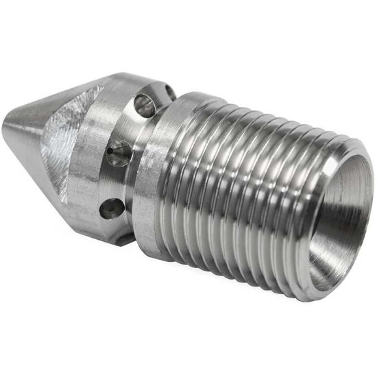 Afbeeldingen van Rioolnozzle RVS 3/8"BU 060 mit voorste g