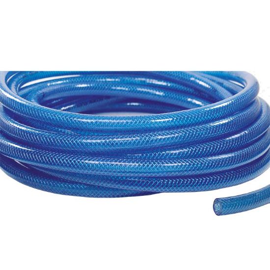 Afbeeldingen van Gewapende slang 13x3 Blauw rol à 50 M.