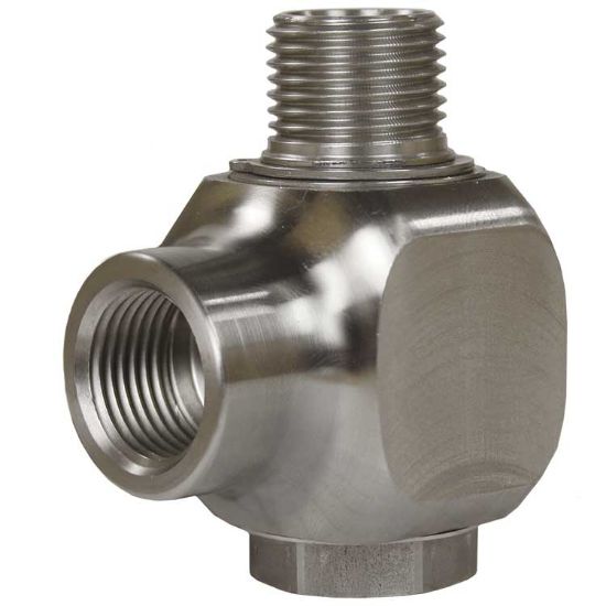 Afbeeldingen van Haakse Swivel 1/2BI:1/2BU ST-322 RVS