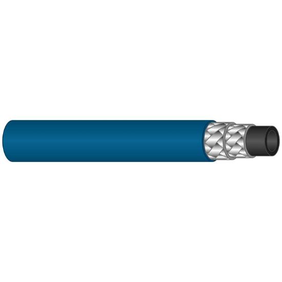 Afbeeldingen van Slang 2SN-08-400 Bar 150°C Blauw glad