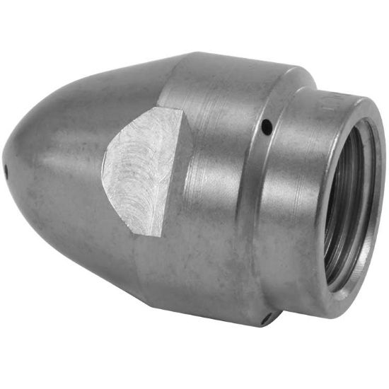 Afbeeldingen van Rioolnozzle 3/8BI 4xv, 3xh 065 RVS gehar