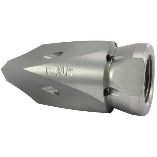 Afbeeldingen van Riool freesnozzle 1"BI 4xv 6xh 120