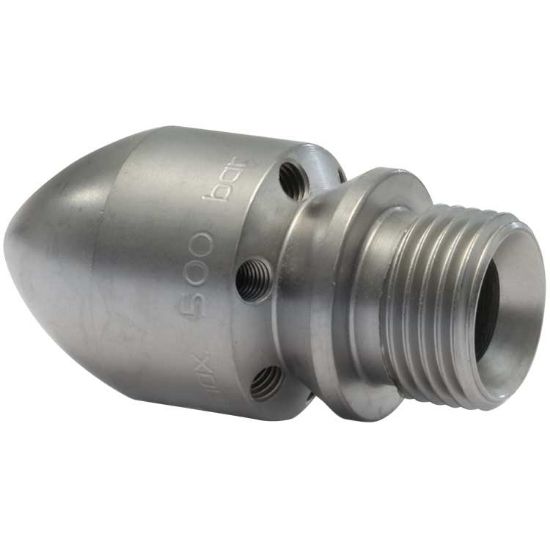Afbeeldingen van Rioolnozzle granaat 1/2"BU 1xv 6xh 200