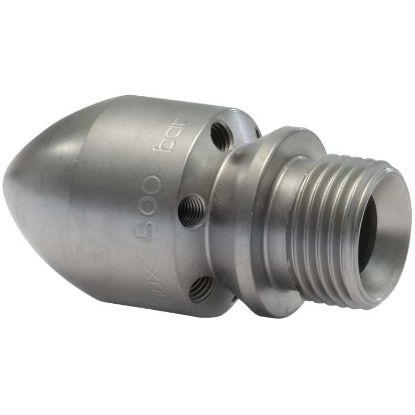 Afbeeldingen van Rioolnozzle granaat 1/2"BU 1xv 6xh 100