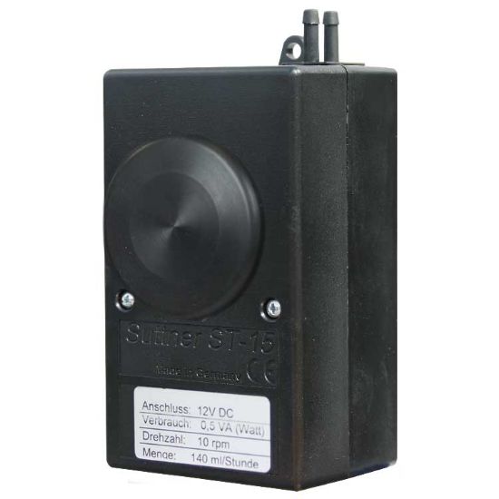 Afbeeldingen van Chemiepomp ST-15 140 ml/h 12 VDC 10u/m