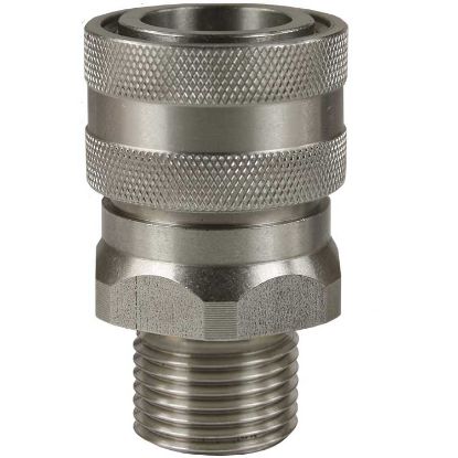 Afbeeldingen van Koppeling ST-3100 3/8BU 60° Konus RVS