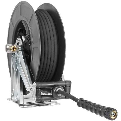 Afbeeldingen van Slanghaspel  2SC-08 20M.ZW M22 zwart