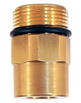 Afbeeldingen van Gegennippel M24 : 3/8"IG 350 bar Messing