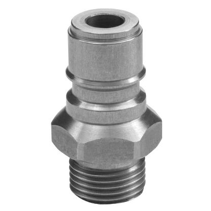 Afbeeldingen van Insteeknippel ST-45-250 1/2"BU RVS met b
