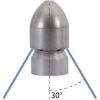 Afbeeldingen van Rioolnozzle granaat 3/8"BI 1xv 4xh 225
