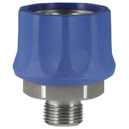 Afbeeldingen van Snelkoppeling ST-45-250 3/8 BU RVS Blauw