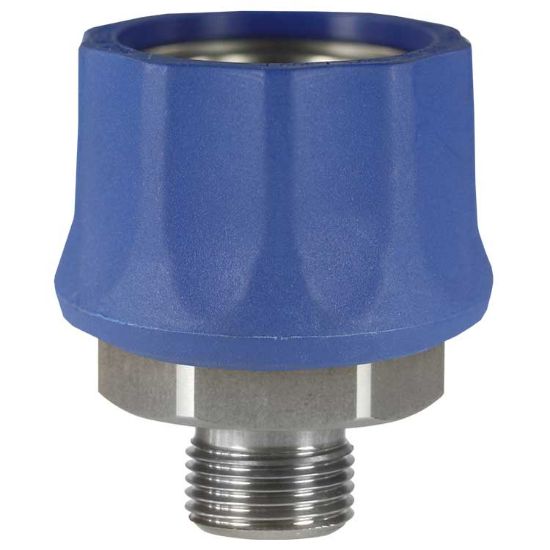 Afbeeldingen van Snelkoppeling ST-45-250 3/8 BU RVS Blauw