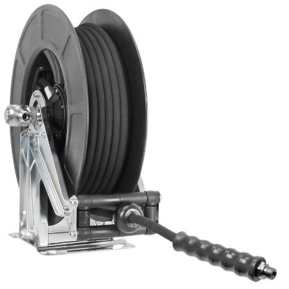 Afbeeldingen van Slanghaspel  2SC-08 20M.ZW BUR3/8"