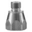 Afbeeldingen van Compressor Adapter 1/4"BI-1/8"BU RVS