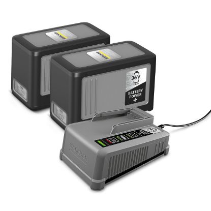 Afbeeldingen van Starterkit 2 x accu 36 V-7.5 Ah + lader