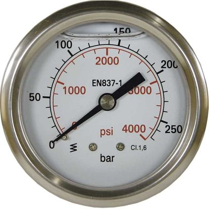 Afbeeldingen van Manometer 0-250 HI 50 mm 1/4 BU
