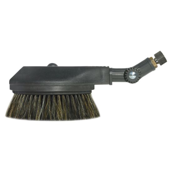 Afbeeldingen van Wasborstel roterend natuurhaar "K" met S