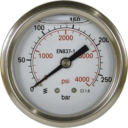 Afbeeldingen van Manometer 0-160 HI 63 mm 1/4BU