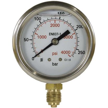 Afbeeldingen van Manometer 0-400 U 50 mm 1/4BU