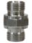 Afbeeldingen van Dubbele nippel 1/2"BU RVS