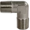Afbeeldingen van Knie 3/8 BU Messing vernickelt