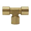 Afbeeldingen van T-stuk 1/4 BI Messing