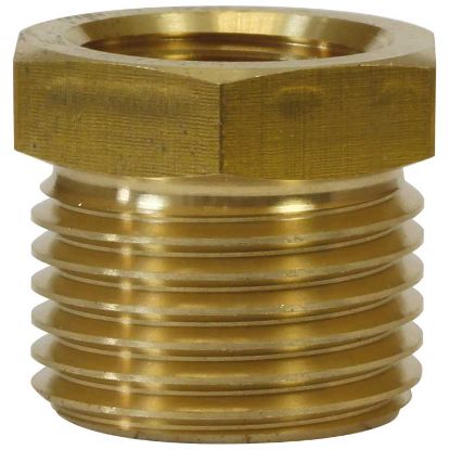 Afbeeldingen van Verloopring 1/8x3/8 BI-BU Messing
