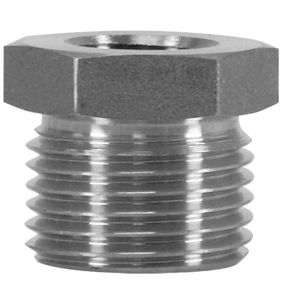 Afbeeldingen van Verloopring 1/4x3/8 BI-BU RVS