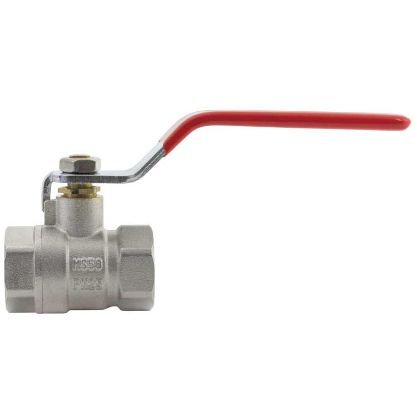 Afbeeldingen van Kogelkraan 1"BI 25 Bar Messing