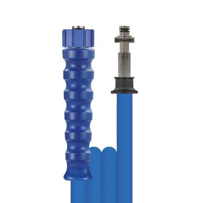 Afbeeldingen van Slang 2SC-08 Blauw 10 M.insteekn.11 mm :