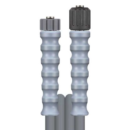 Afbeeldingen van Slang 2SC-10 grijs 10 M.RVS -Swivel 21 :