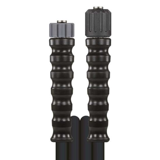 Afbeeldingen van Slang 2SN-08 glad ZW 20 M.RVS -Swivel 21
