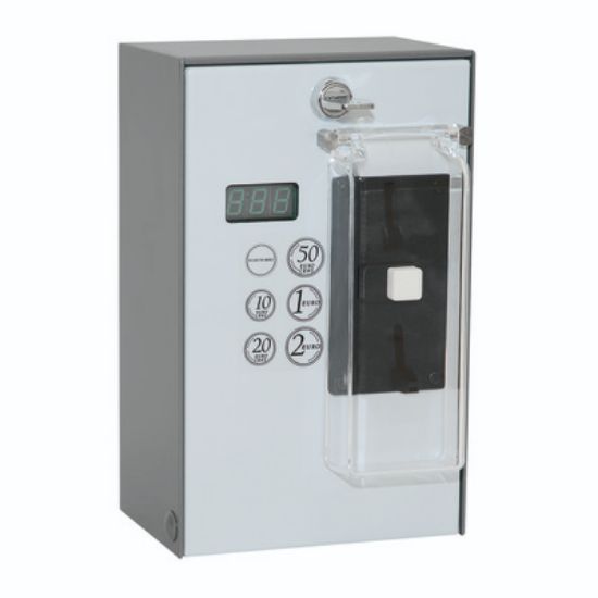 Afbeeldingen van Muntautomaat EMS-82 230V; RVS Spritzbesc