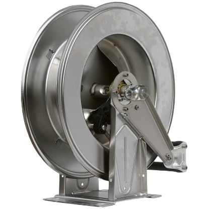 Afbeeldingen van Slanghaspel  21 M. 1/2-1/2 BI RVS 300 Ba