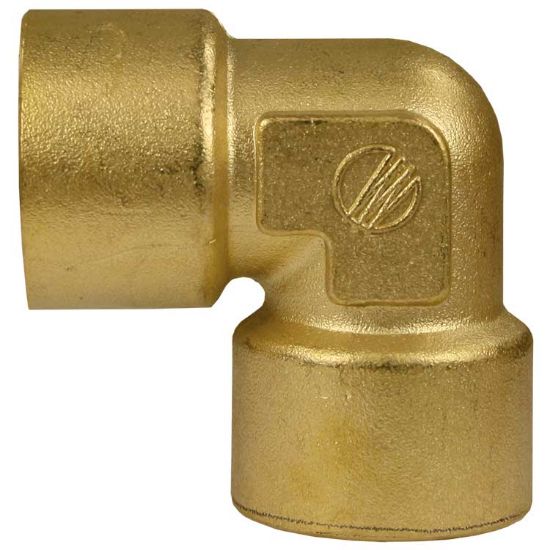 Afbeeldingen van Knie 1/4 BI Messing 350 bar