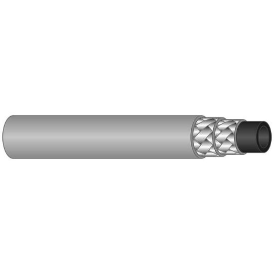 Afbeeldingen van Slang 2SN-08-400 Bar 150°C grijs glad