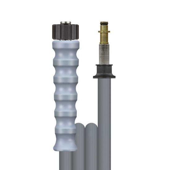 Afbeeldingen van Slang 2SN-08 grijs 15 M.insteekn.10 mm :