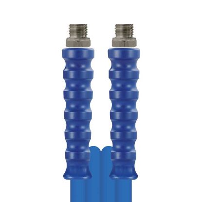 Afbeeldingen van Slang 2SC-12 Blauw 30 M.BUR 1/2" RVS