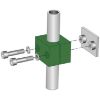 Afbeeldingen van Buisklem 20 mm met lasplaat