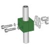 Afbeeldingen van Buisklem 22 mm met schroeven