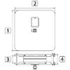 Afbeeldingen van Slanghaspel SoST-14-300 E:3/8 A:1/2 PU