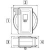Afbeeldingen van Slanghaspel ST-60/10 3/8 BI RVS