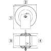 Afbeeldingen van Slanghaspel STKI70 70 M. 3/4"BI RVS