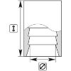 Afbeeldingen van Pershuls NW 10 2-SN/ST 4SP RVS schillen