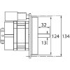 Afbeeldingen van Brandermotor 110 W 230V 50Hz F