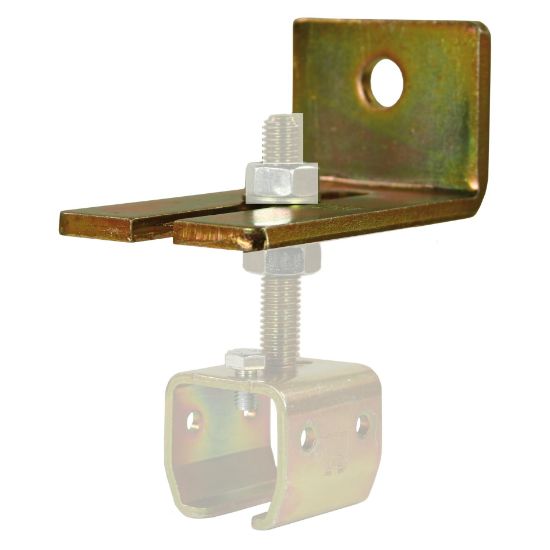 Afbeeldingen van Haakse muurbeugel 30 mm