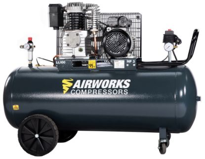 Afbeeldingen van Airworks 2 cilinder zuigercompressor 2.2